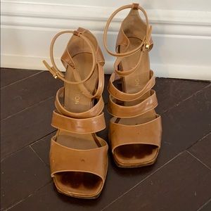 Vintage Louis Vuitton Strappy Heels 41
